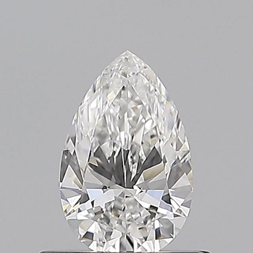 0.51 carat E-VVS1 Natūralus Pear Deimantas (1)