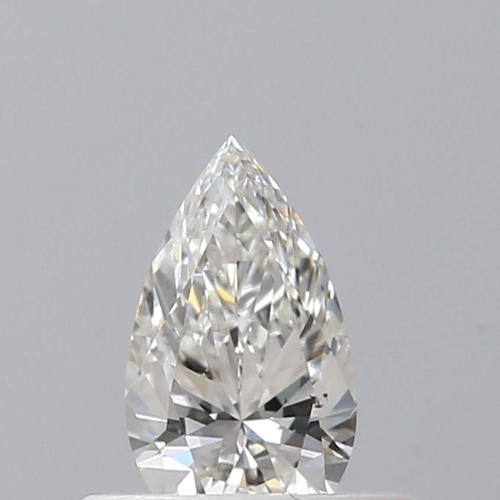 0.3 carat G-VS2 Natūralus Pear Deimantas (1)