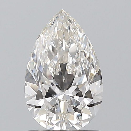 1.01 carat H-VVS1 Natūralus Pear Deimantas (1)