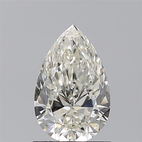 1.04 carat J-SI1 Natūralus Pear Deimantas (1)
