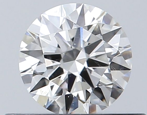 0.37 carat G-SI1 Excellent cut Natūralus Round Deimantas (1)