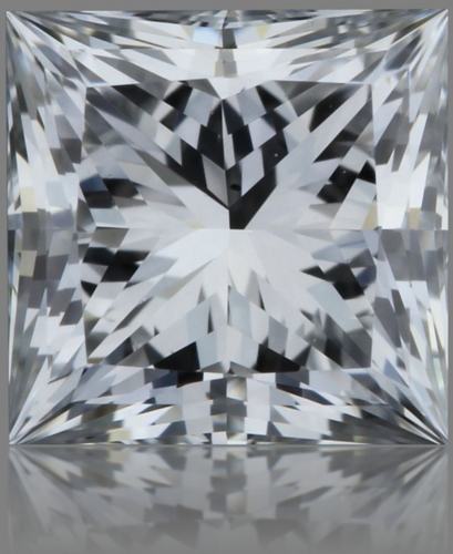 0.49 carat D-VS1 Natūralus Princess Deimantas (1)