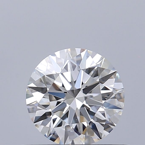 0.56 carat F-VVS2 Excellent cut Natūralus Round Deimantas (1)