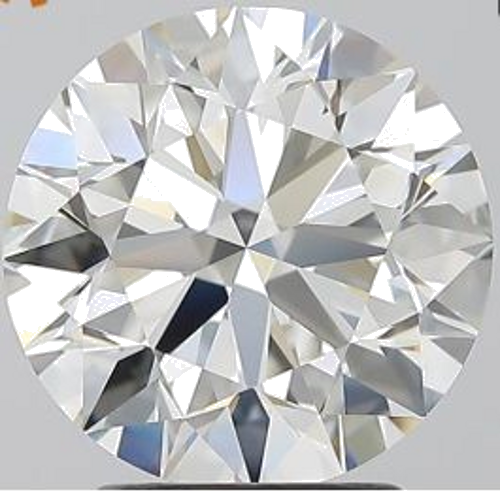 2.7 carat H-VS1 Excellent cut Natūralus Round Deimantas (1)