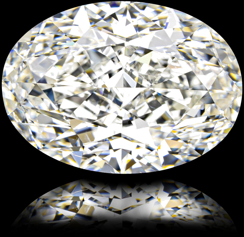 5.02 carat I-SI1 Natūralus Oval Deimantas (1)