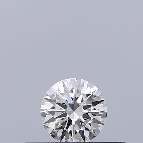 0.19 carat F-VVS1 Excellent cut Natūralus Round Deimantas (1)