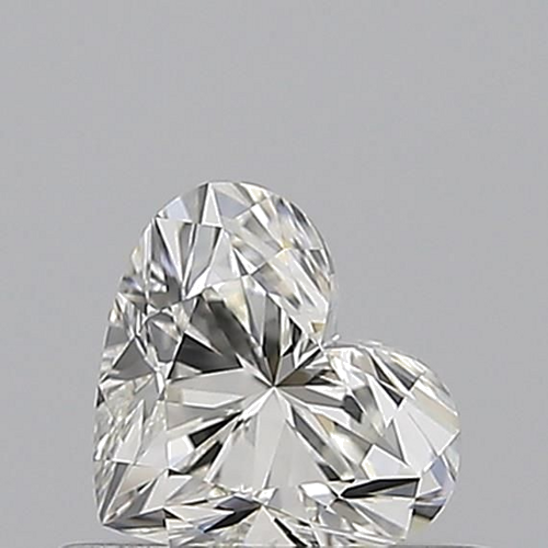 0.5 carat I-VVS1 Natūralus Heart Deimantas (1)