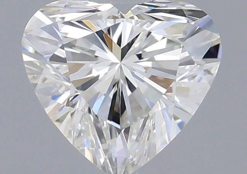0.47 carat I-SI1 Natūralus Heart Deimantas (1)