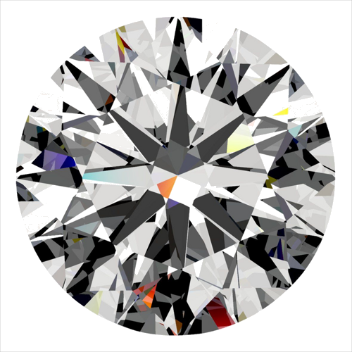 0.32 carat G-VVS1 Excellent cut Natūralus Round Deimantas (1)