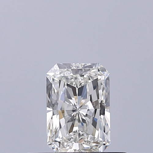 0.39 carat H-VVS1 Natūralus Radiant Deimantas (1)