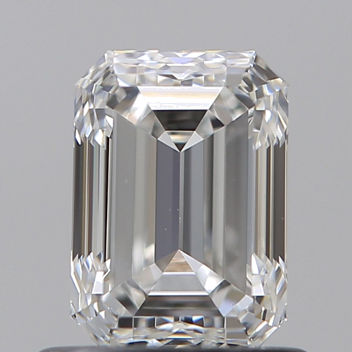 0.9 carat F-SI1 Natūralus Emerald Deimantas (1)