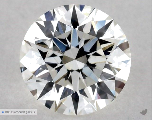 0.52 carat G-VS2 Excellent cut Natūralus Round Deimantas (1)