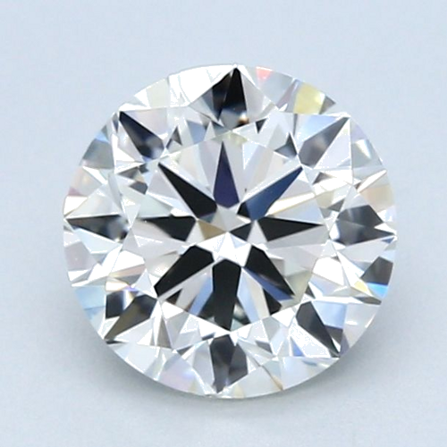 1.39 carat I-VVS1 Very Good cut Natūralus Round Deimantas (1)