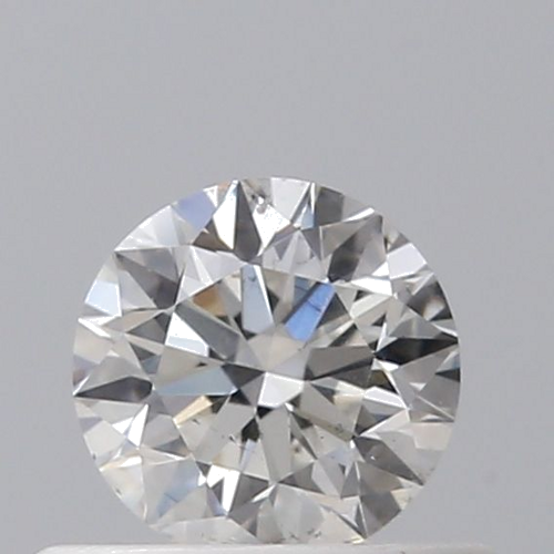 0.37 carat G-SI2 Excellent cut Natūralus Round Deimantas (1)