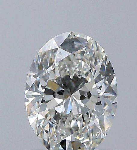 0.6 carat H-VVS1 Natūralus Oval Deimantas (1)