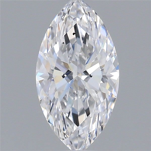 0.51 carat D-SI1 Natūralus Marquise Deimantas (1)