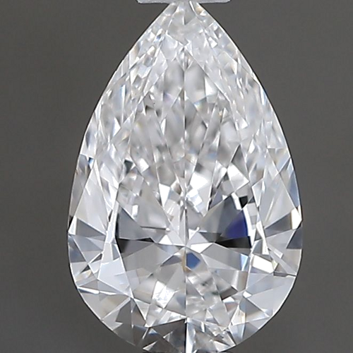 0.4 carat E-VS1 Natūralus Pear Deimantas (1)