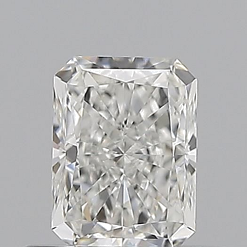0.5 carat G-VVS1 Natūralus Radiant Deimantas (1)