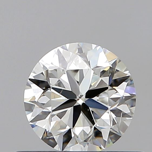 0.5 carat I-SI1 Very Good cut Natūralus Round Deimantas (1)