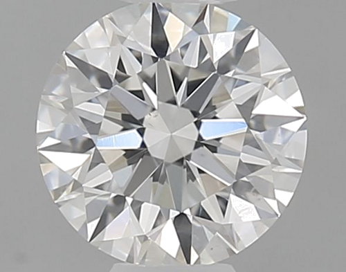 0.58 carat F-SI1 Excellent cut Natūralus Round Deimantas (1)