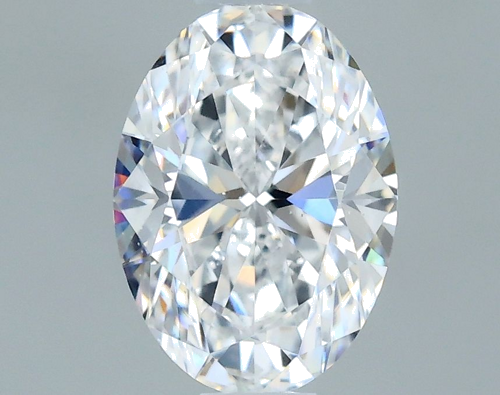 0.51 carat D-SI1 Natūralus Oval Deimantas (1)