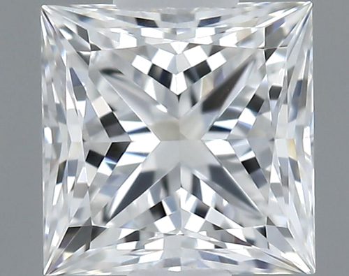 0.3 carat F-VVS2 Natūralus Princess Deimantas (1)