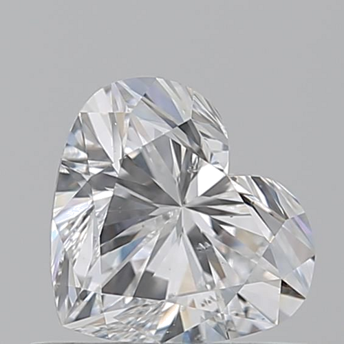 0.72 carat E-SI1 Natūralus Heart Deimantas (1)