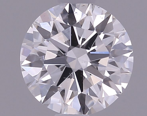 0.5 carat F-SI1 Excellent cut Natūralus Round Deimantas (1)