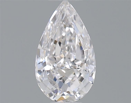 0.32 carat F-IF Natūralus Pear Deimantas (1)