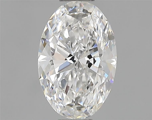 0.57 carat E-VS2 Natūralus Oval Deimantas (1)