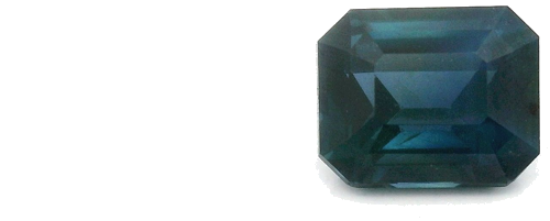 1.01 carat BLUE STEP cut Octagonal Safyras (1)