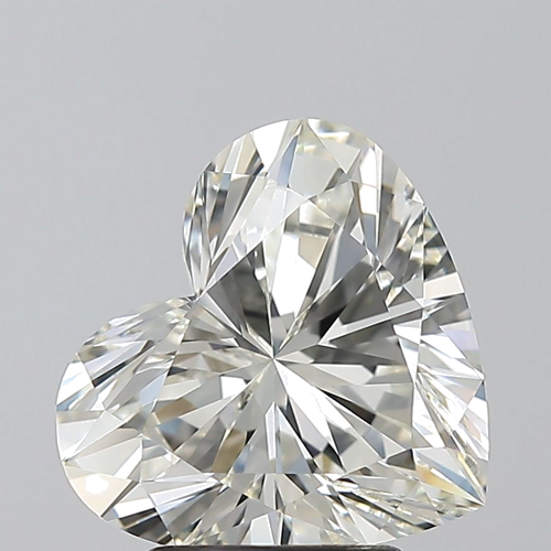 3.01 carat K-VVS1 Natūralus Heart Deimantas (1)