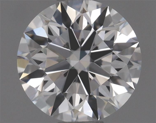 0.53 carat D-VVS1 Excellent cut Natūralus Round Deimantas (1)