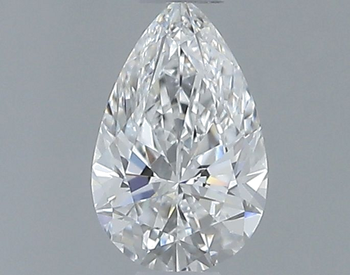 0.4 carat E-VS2 Natūralus Pear Deimantas (1)