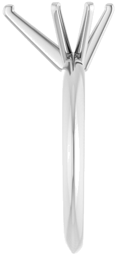 Sužadėtuvių Žiedas „Lightweight Solitaire“ 585 Baltojo Aukso Pear Shape 10mm x 6mm (4)