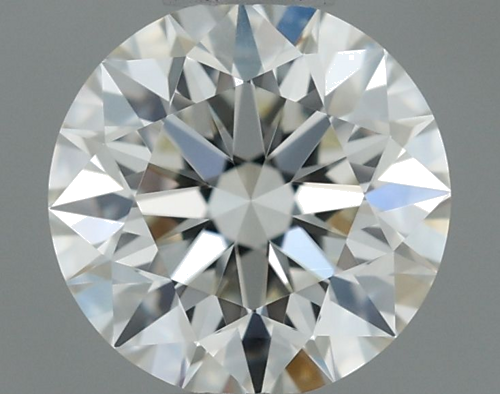 0.52 carat J-VVS1 Excellent cut Natūralus Round Deimantas (1)