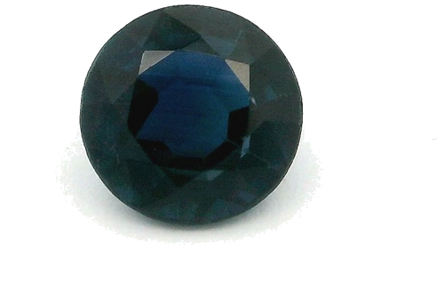0.53 carat BLUE Round Safyras (1)