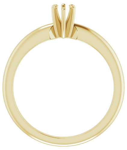 Sužadėtuvių Žiedas „Solitaire“ 10k yellow gold Marquise 5mm x 3mm (2)