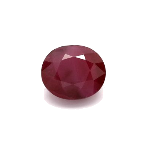 3.9699999999999998 carat RED BRILLIANTSTEP cut Oval Rubinas (1)