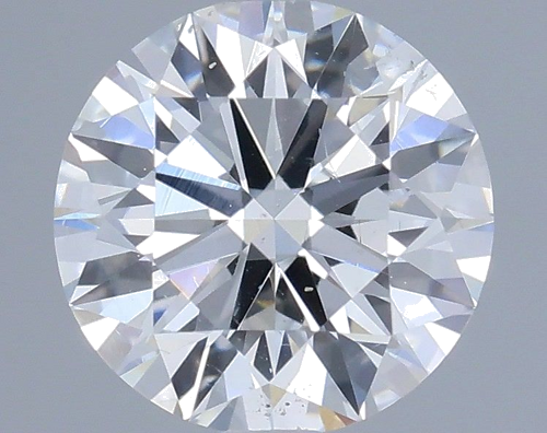 0.57 carat E-SI1 Very Good cut Natūralus Round Deimantas (1)