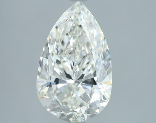 3.07 carat I-IF Natūralus Pear Deimantas (1)