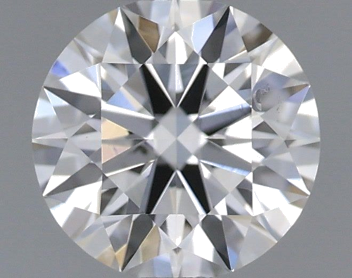 0.35 carat F-SI1 Excellent cut Natūralus Round Deimantas (1)