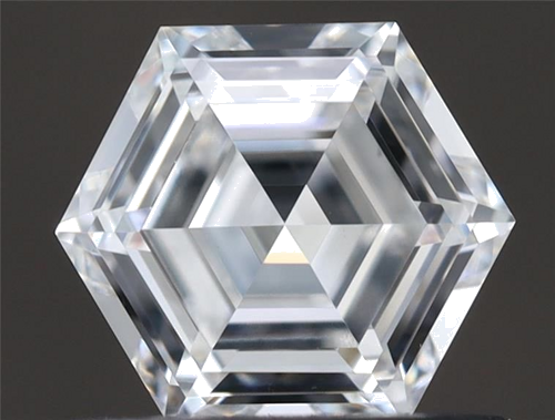 0.56 carat E-VS1 Natūralus Hexagonal Deimantas (1)