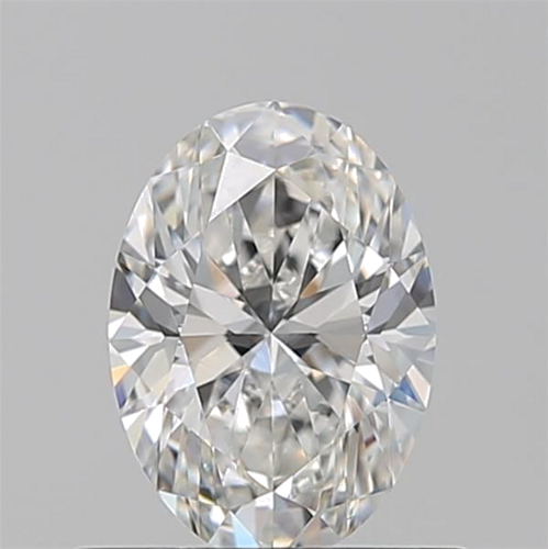 0.6 carat G-VS2 Natūralus Oval Deimantas (1)