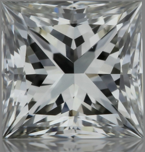 0.29 carat J-VVS2 Natūralus Princess Deimantas (1)