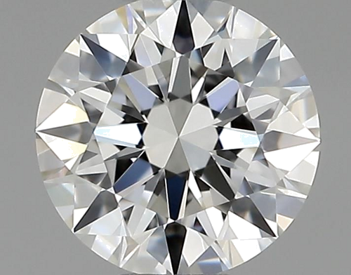 0.37 carat F-VVS1 Excellent cut Natūralus Round Deimantas (1)