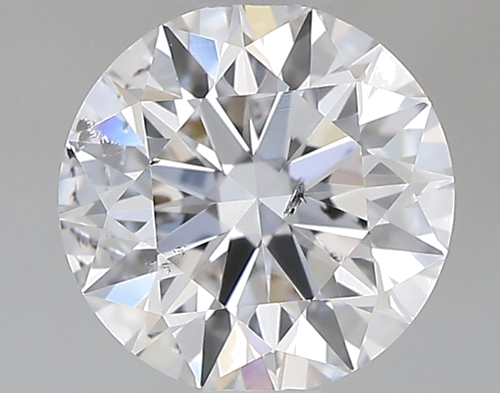 0.61 carat D-SI2 Excellent cut Natūralus Round Deimantas (1)