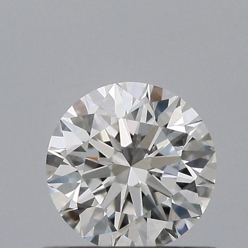 0.52 carat F-VVS1 Excellent cut Natūralus Round Deimantas (1)