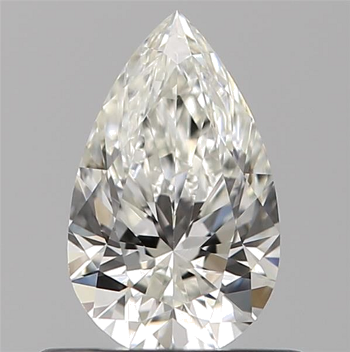 0.52 carat H-VVS1 Natūralus Pear Deimantas (1)