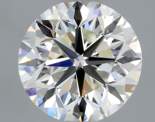 0.5 carat I-VVS2 Very Good cut Natūralus Round Deimantas (1)